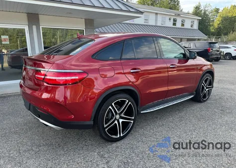 2016 Mercedes-Benz Gle Coupe 450 4Matic from USA, damaged, VIN 4JGED6EB2GA026395